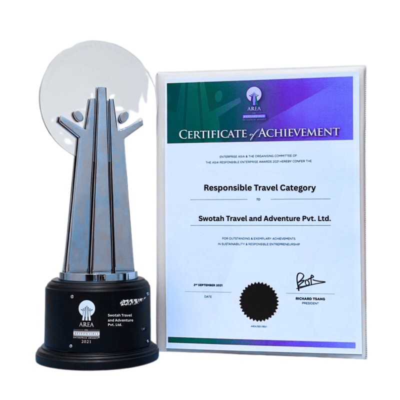 ARIA Responsible Travel Award